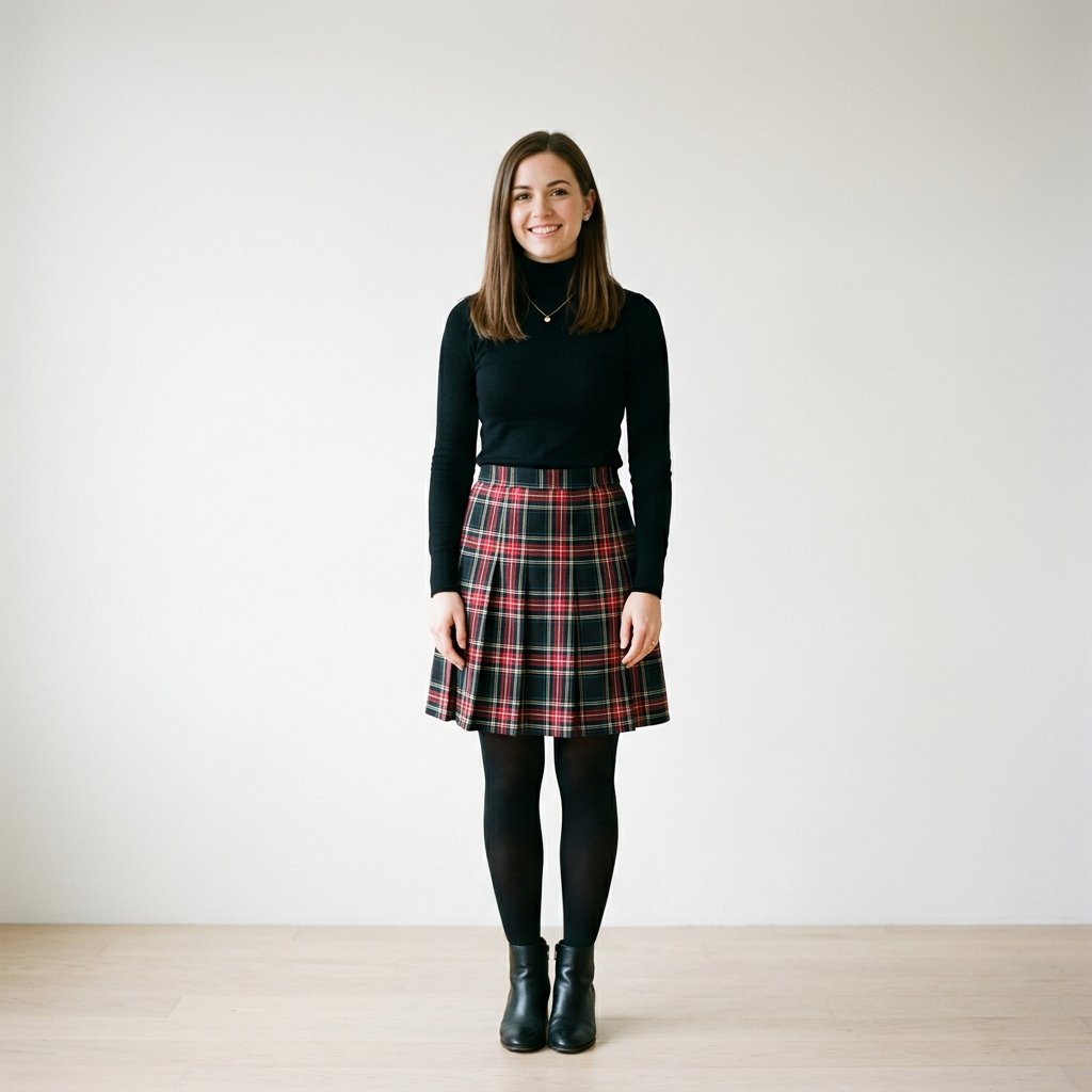 Grunge Style Outfits Ideas: 33 Ways to Wear the Look 26 Black and Plaid Outfit Ideas