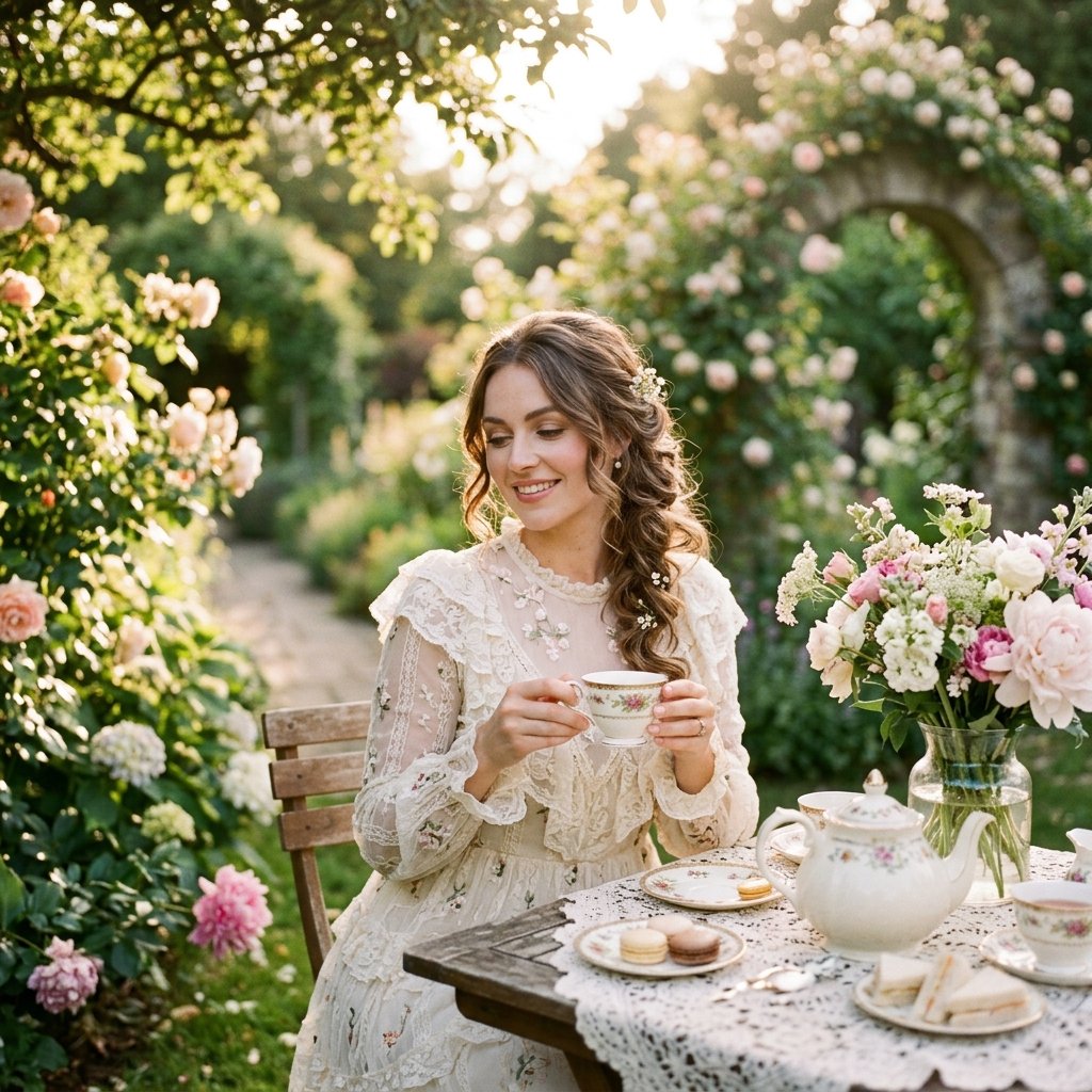 Romantic Tea Party Looks Ideas