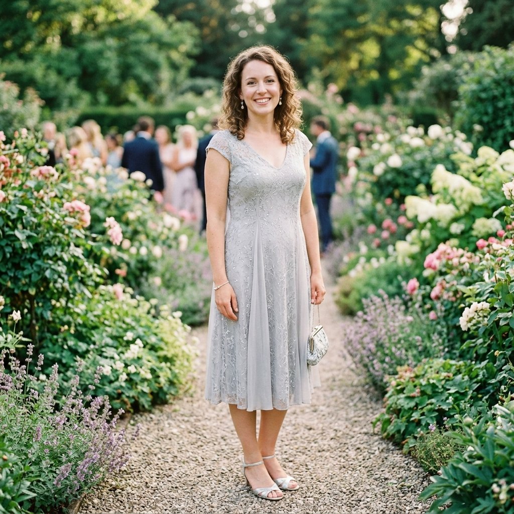 Silver Wedding Guest Outfit Ideas