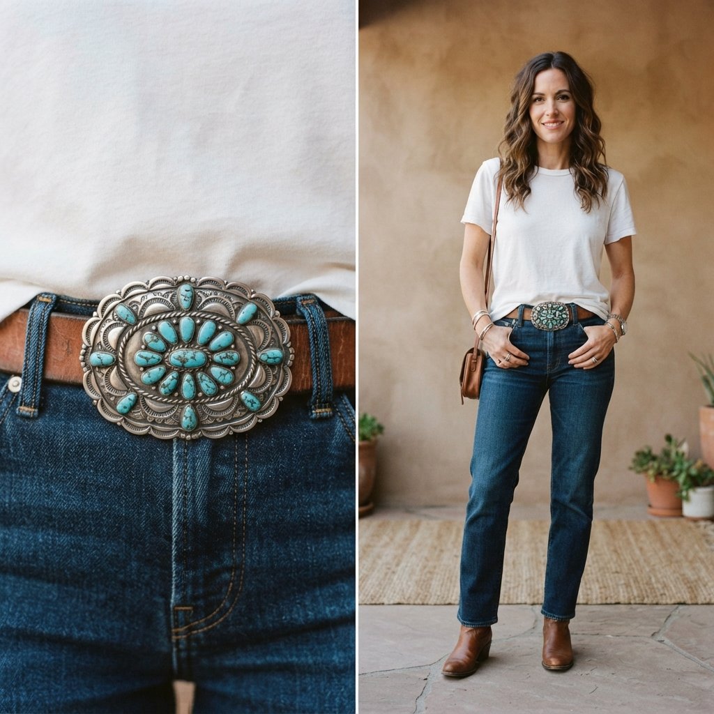 Cowgirl Outfit Ideas: 31 Ways to Style Your Western Look 20 Denim on Denim Cowgirl Outfit Ideas