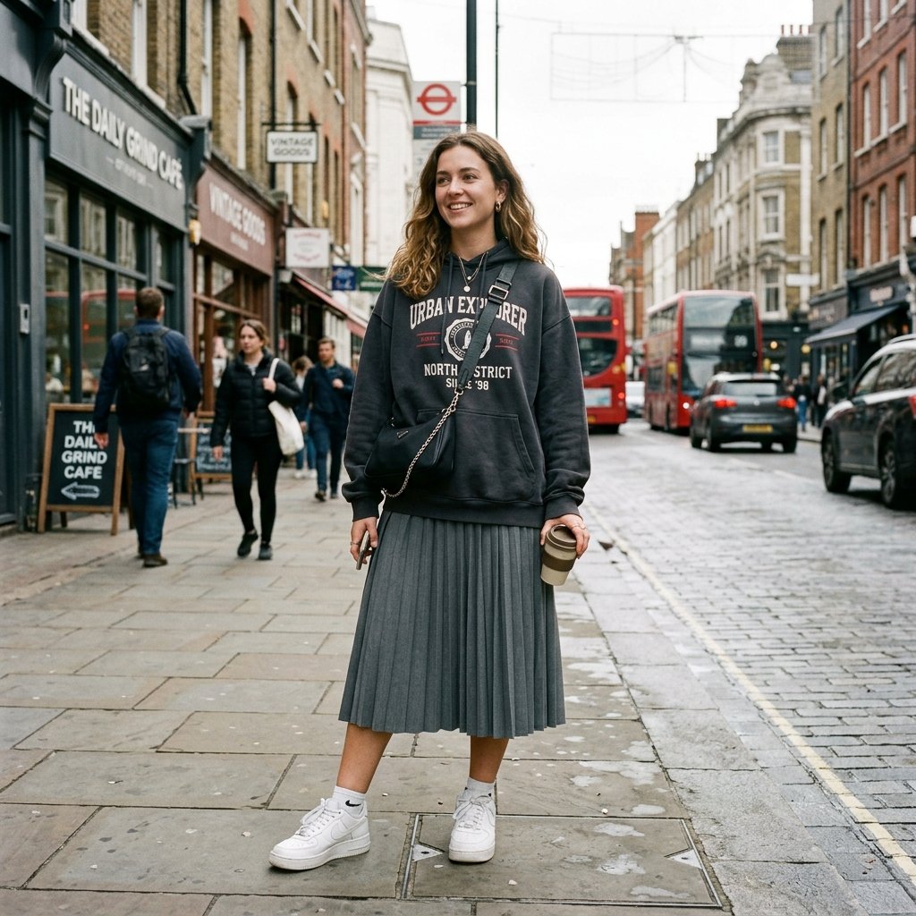 Streetwear Pleated Skirt Outfits Ideas
