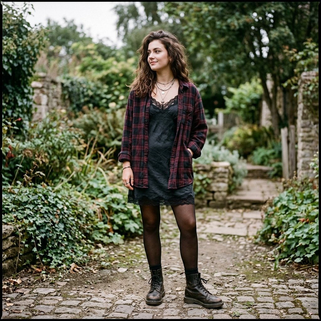 Grunge Style Outfits Ideas: 33 Ways to Wear the Look 13 Grunge Dress Outfit Ideas
