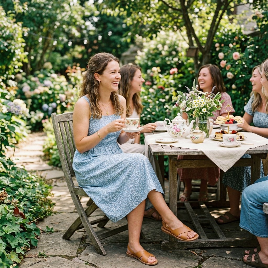 Casual Tea Party Look Ideas