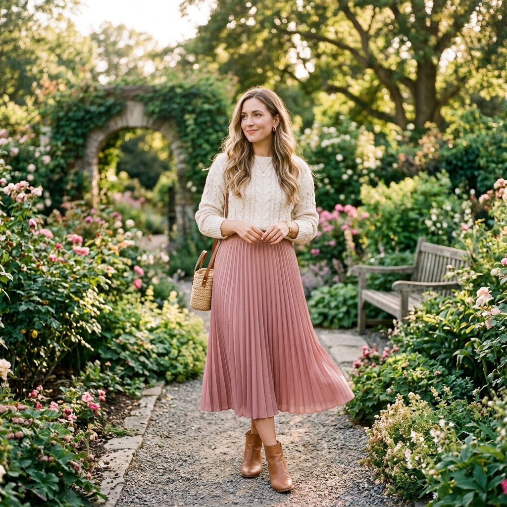 32 Cute Sweater Outfit Ideas: Cozy Inspo for Fall & Winter 22 Sweater Outfits with Skirts Ideas