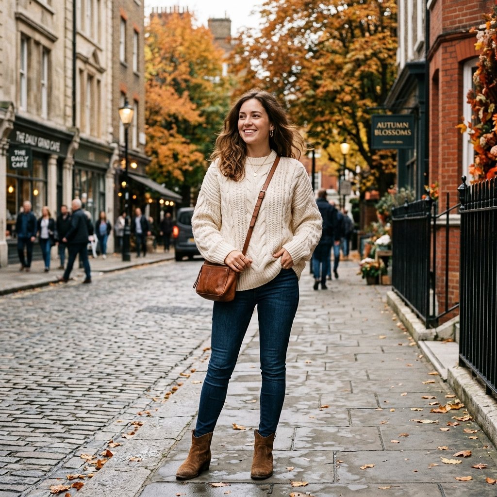 32 Cute Sweater Outfit Ideas: Cozy Inspo for Fall & Winter 2 Oversized Sweater Outfit Ideas