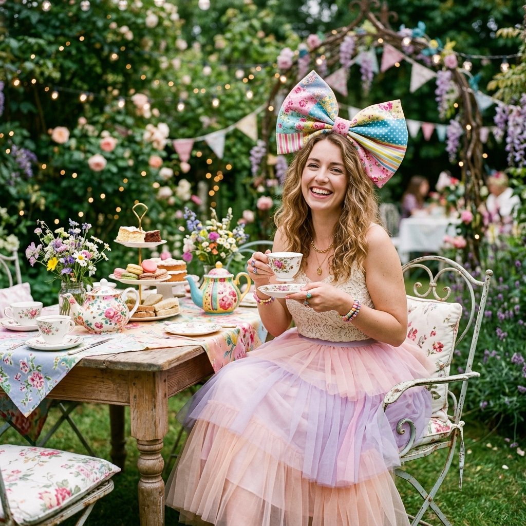 Whimsical Tea Party Looks Ideas