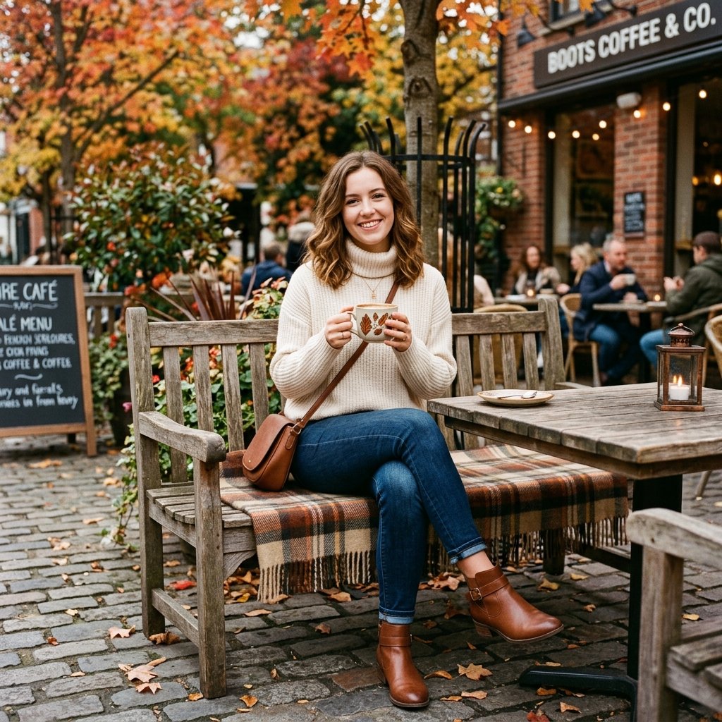 Coffee Date Boots Outfit Ideas