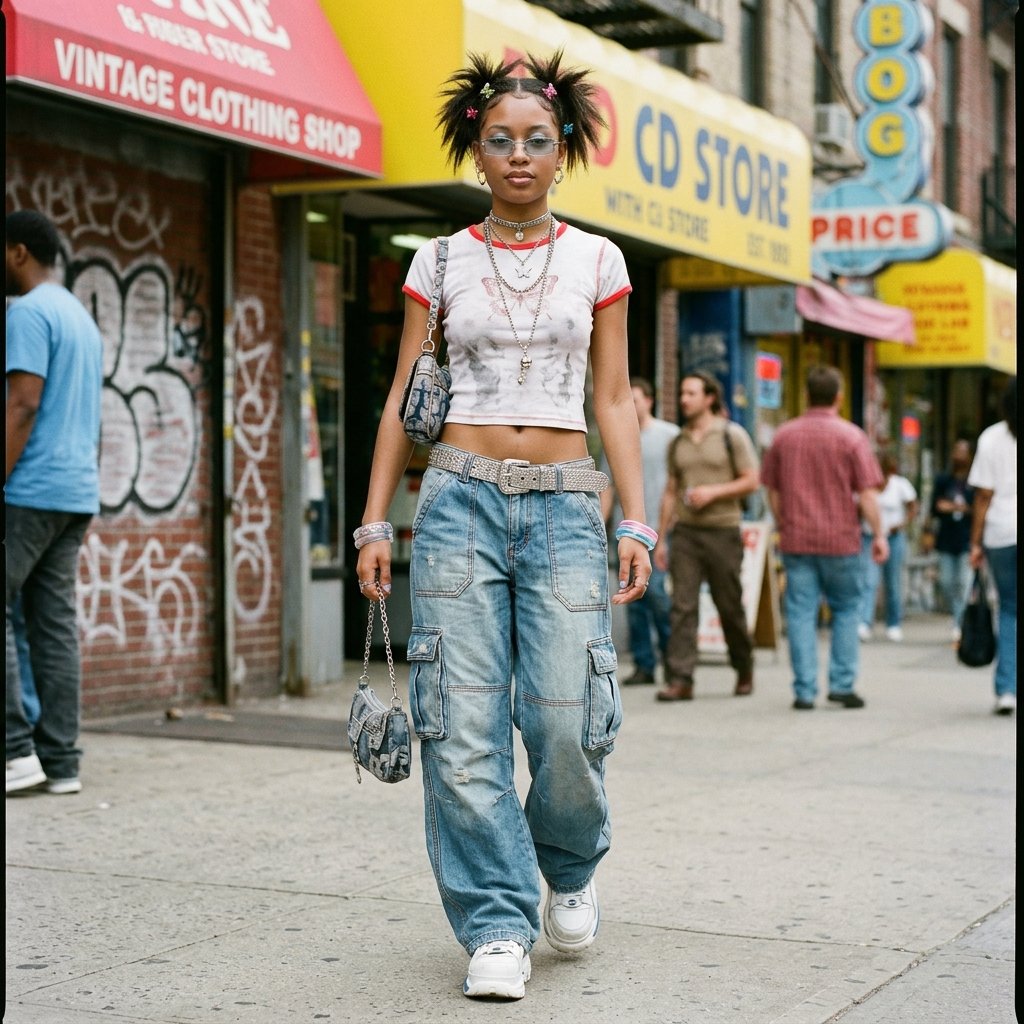 32 Best Baggy Pants Outfit Ideas for Every Vibe & Season 4 Y2K Baggy Pants Outfit Ideas