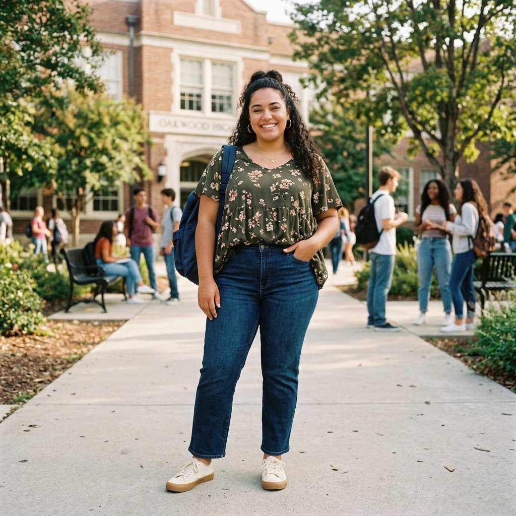 Plus Size Back to School Outfit Ideas