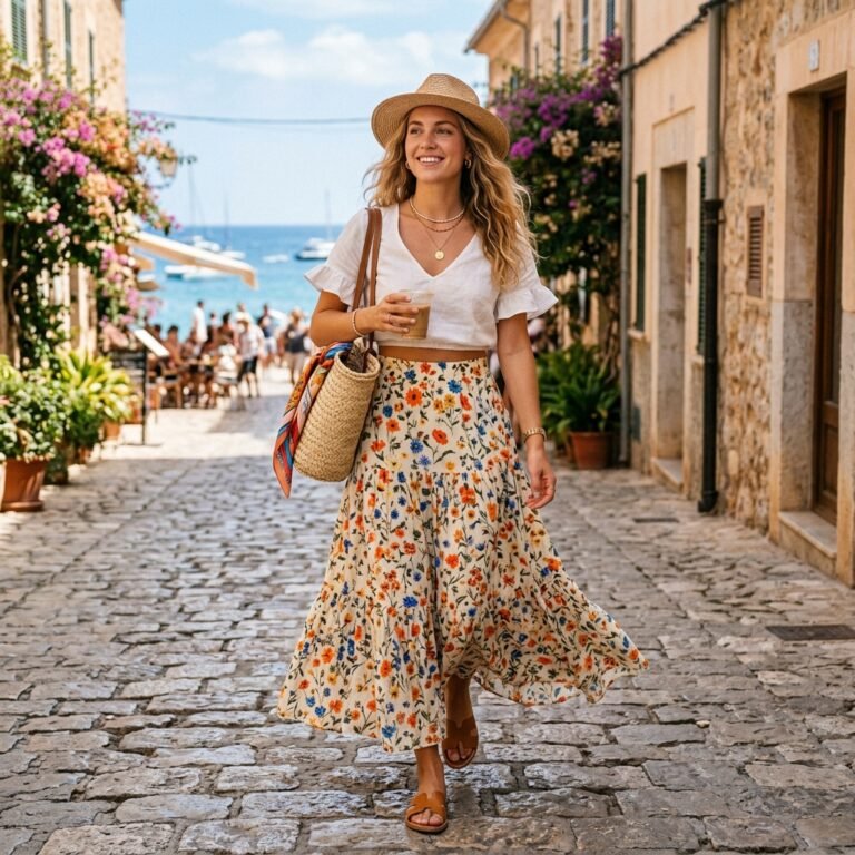 33 Summer Maxi Skirt Outfits: Effortless Looks for Every Occasion 37 summer maxi skirt outfits