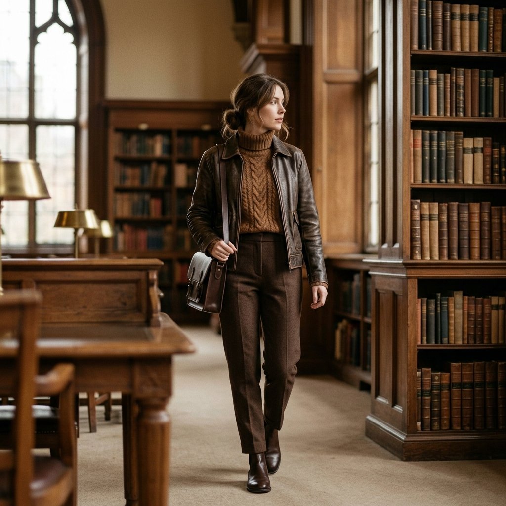 32 Dark Academia Outfits Ideas for a Timeless, Bookish Wardrobes 29 Monochrome Palette Outfit Ideas