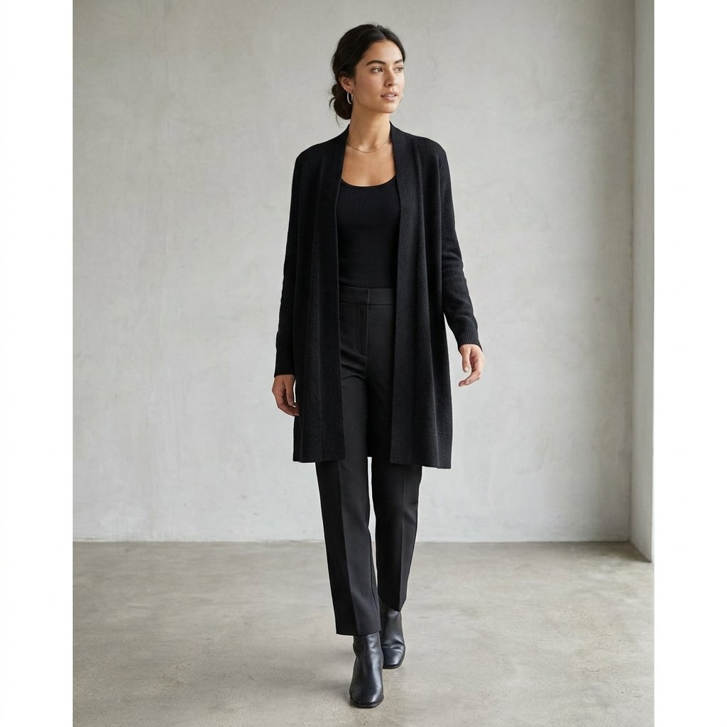 All Black Layered Outfit Ideas