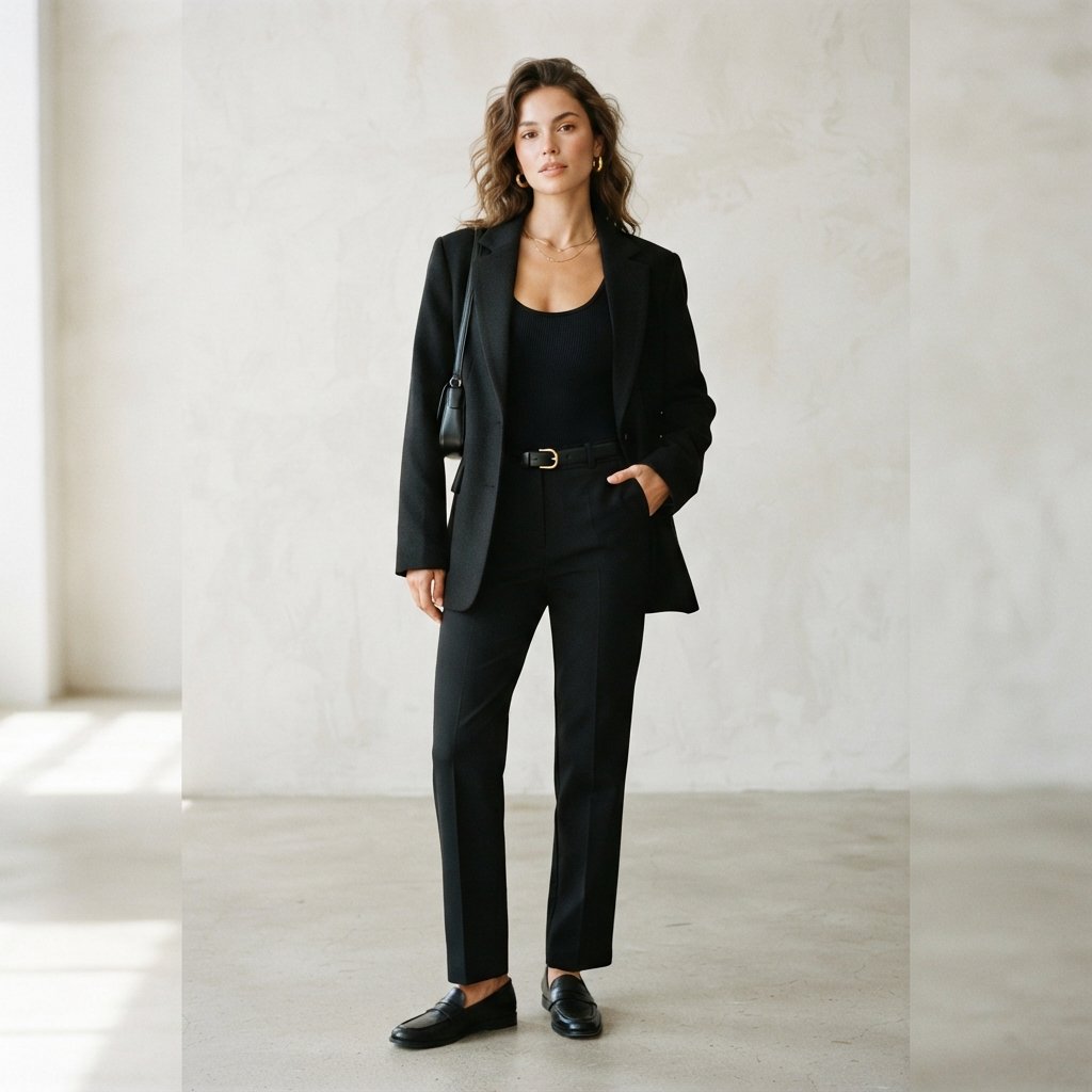 Blazer and Bodysuit Outfit Ideas