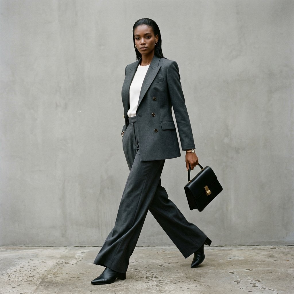 Double Breasted Blazer Outfit Ideas
