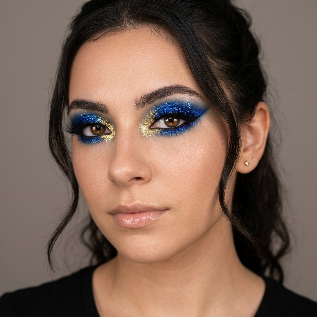 Bold Eyeshadow Disco Outfit Ideas