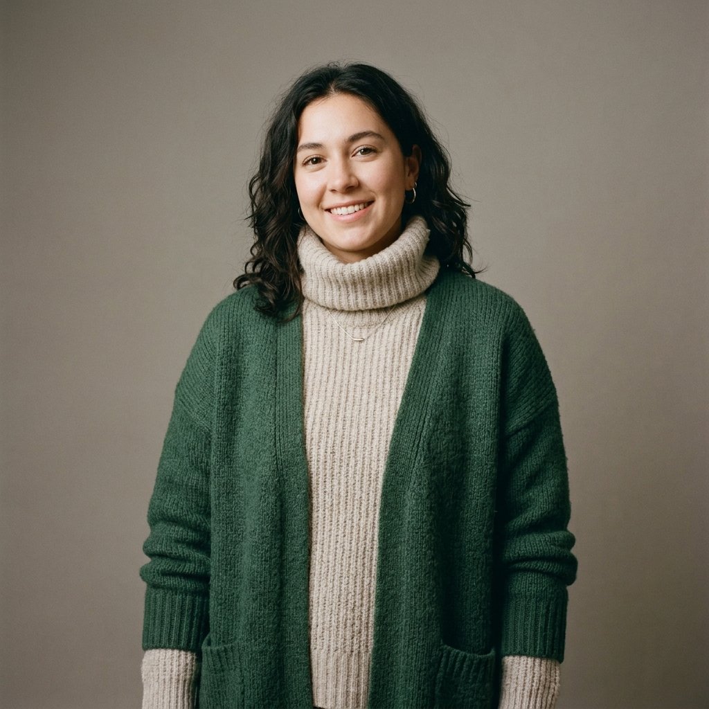 Cardigan Outfit Ideas Over Turtleneck