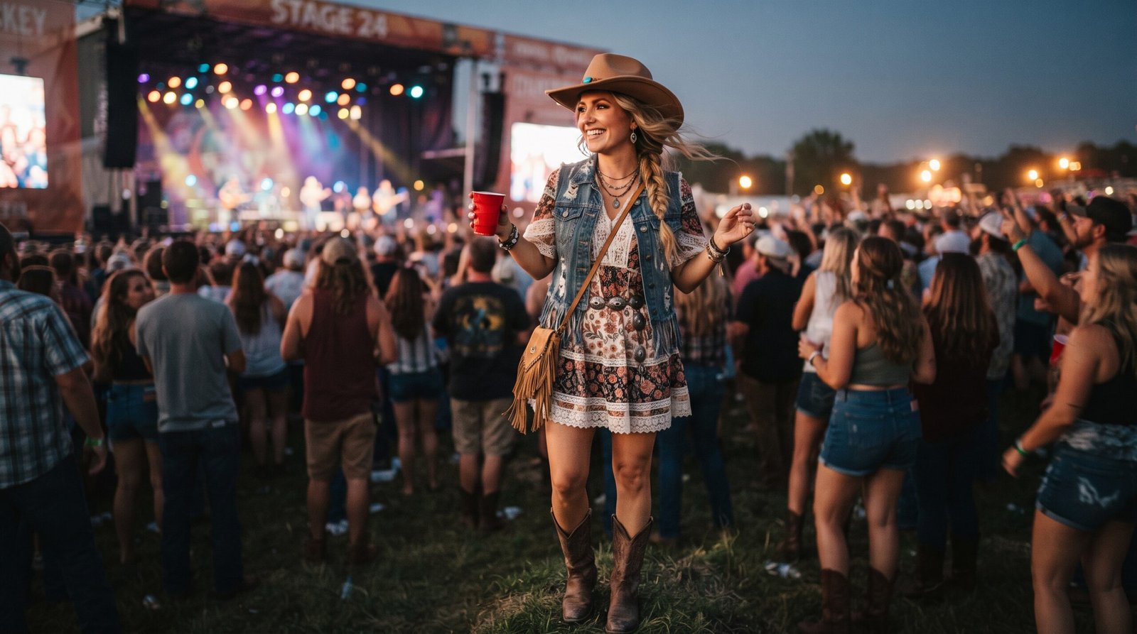 32 Country Concert Outfits: Ideas That Bring Bold Western Style to Life 1 Country Concert Outfits