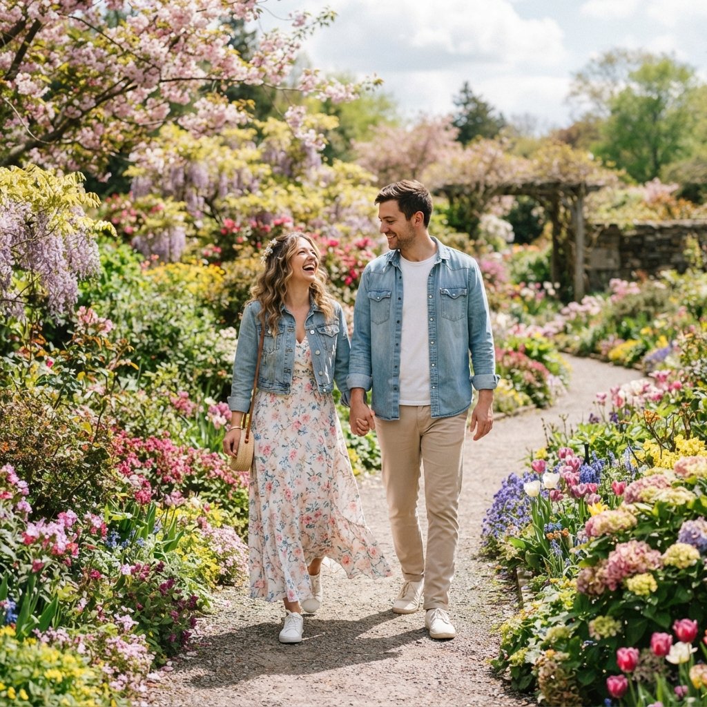 Spring Couple Outfit 