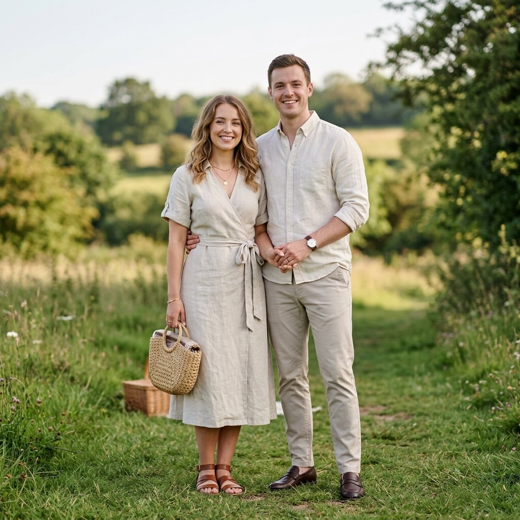 31 Picnic Outfit Ideas for a Stylish and Comfortable Day Outdoors 19 Picnic Outfit Ideas for Couples