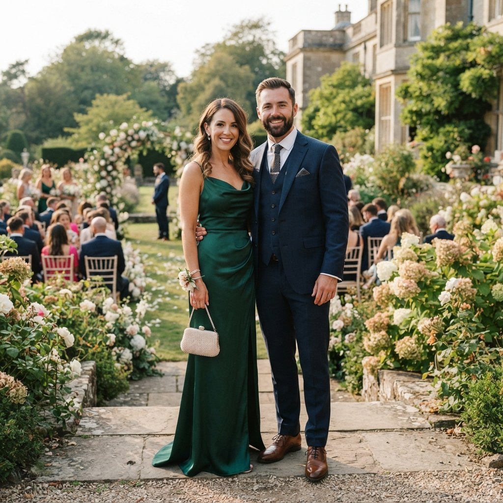 Wedding Guest Couple Outfit