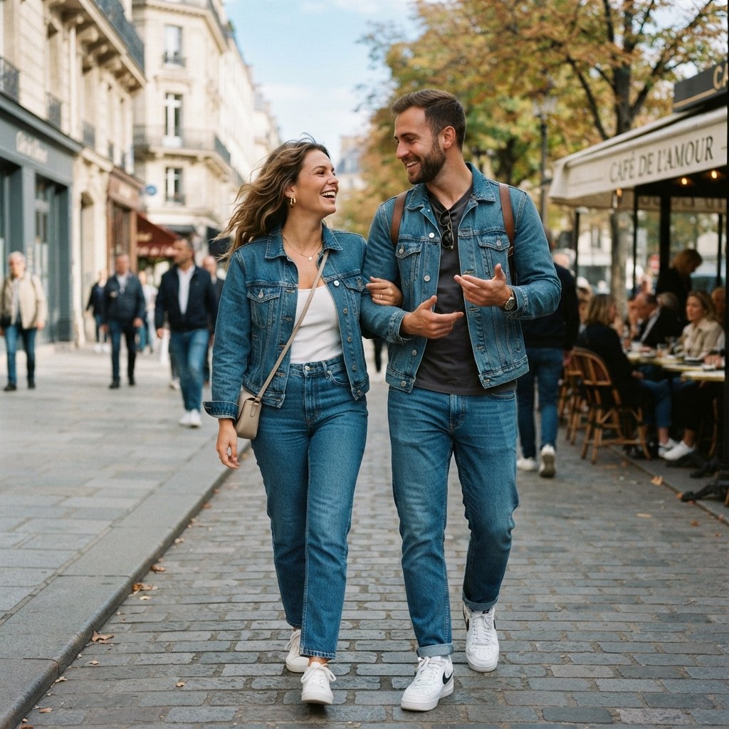 Matching Denim Outfit Ideas