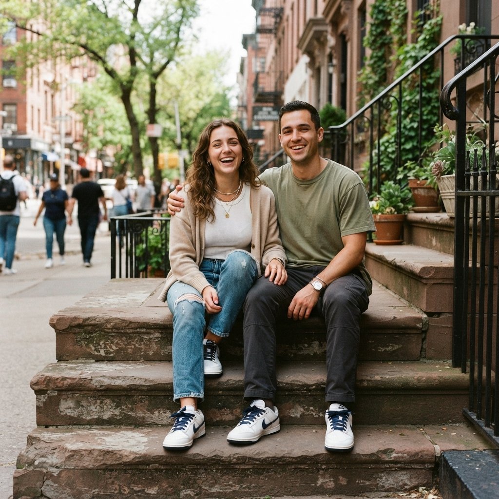 Twinning Sneaker Outfit Ideas