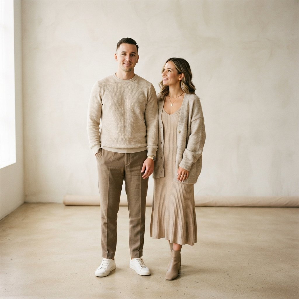 Monochrome Couple Outfit