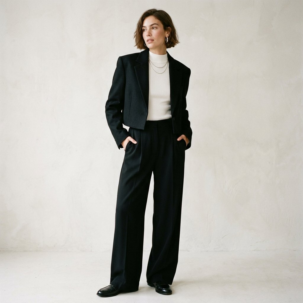 Cropped Blazer Outfit Ideas