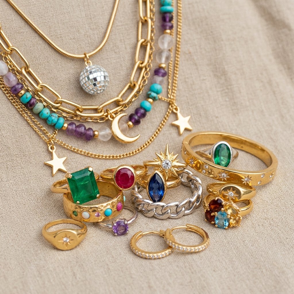 Disco Themed Jewelry Ideas