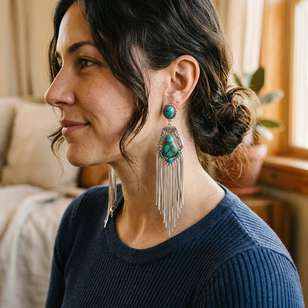 Statement Earrings Morgan Wallen Concert Outfit Ideas