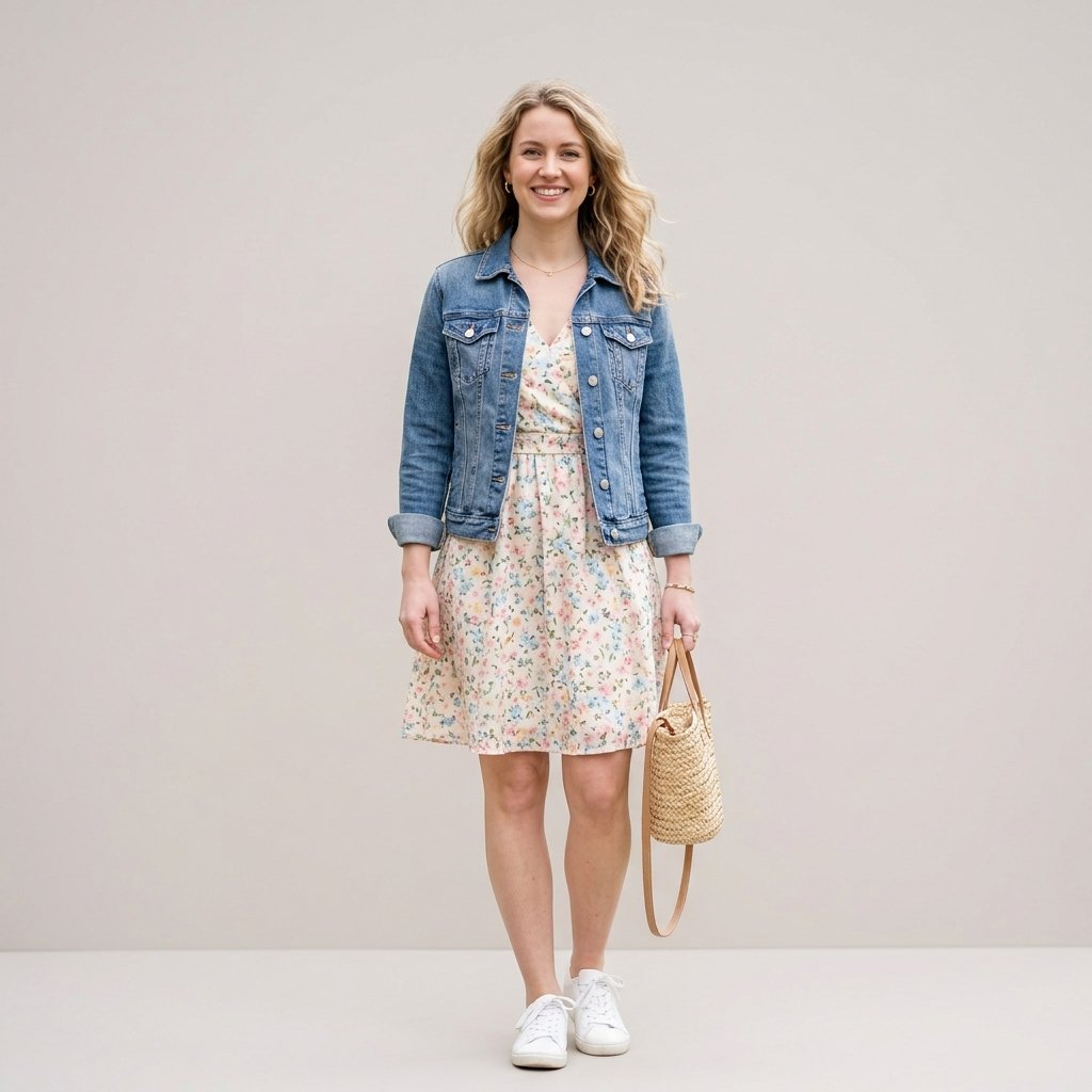 Spring Jean Jacket Outfit Ideas