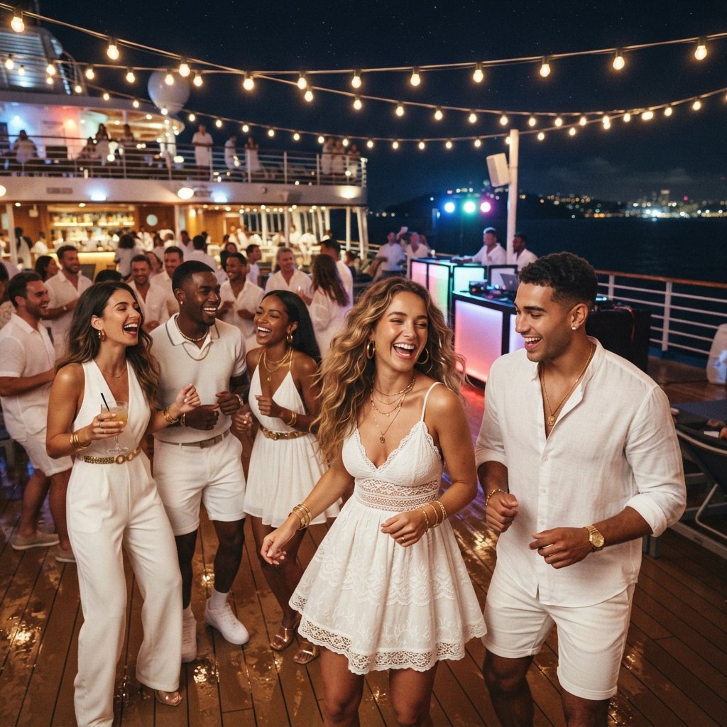 White Party Cruise Outfit