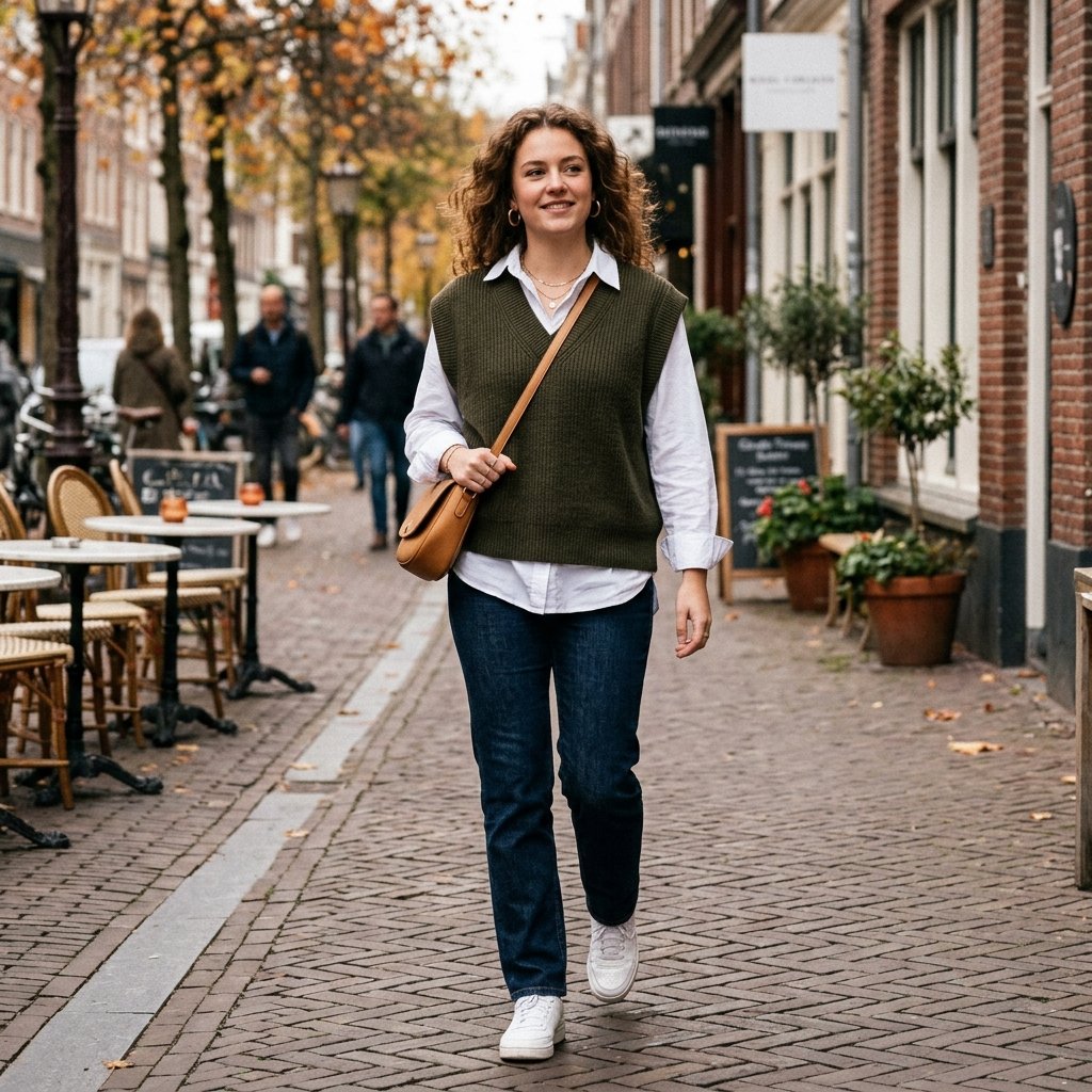 Vest And Button Down Outfit Ideas