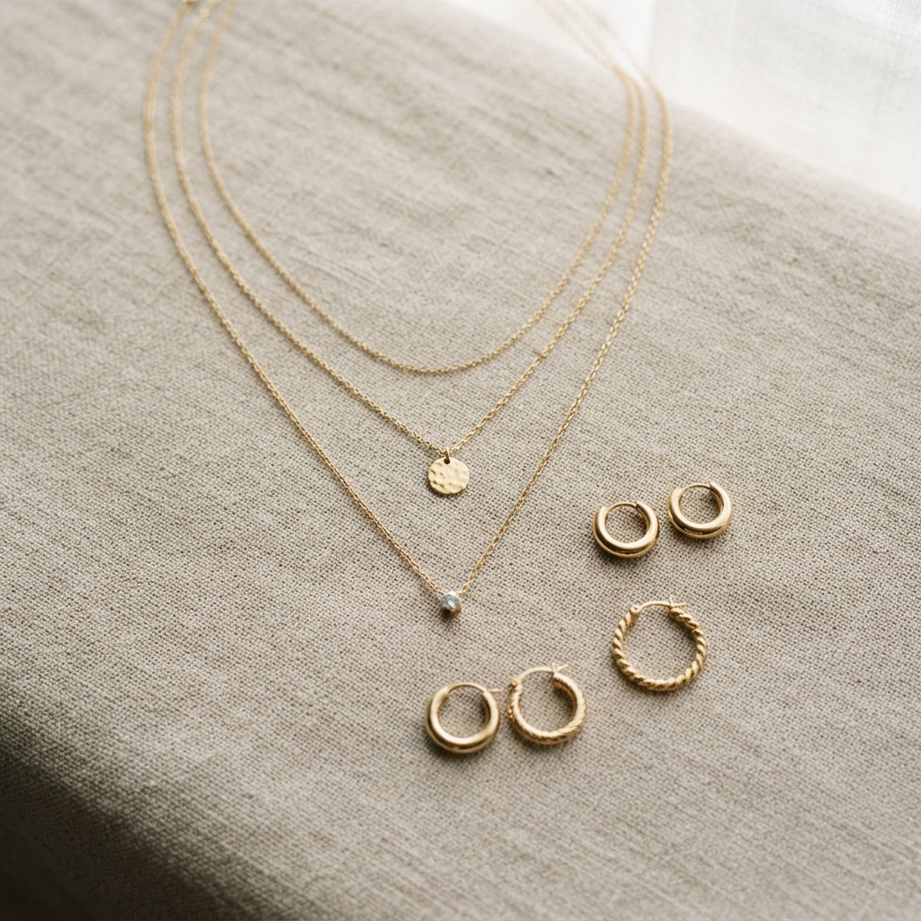 Gold Jewelry Styling Ideas