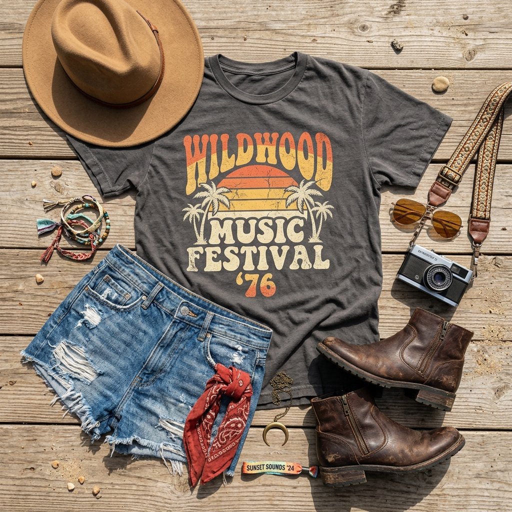 Graphic Tee Morgan Wallen Concert Outfit Ideas