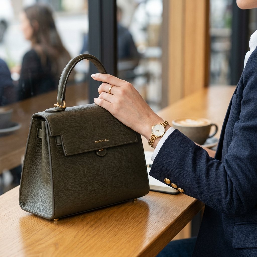 Structured Handbag Pairing Business Casual Outfits