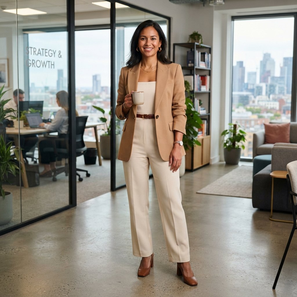 Jumpsuit Outfit Ideas for the Office