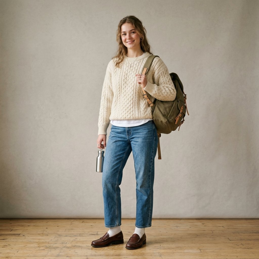 College Loafer Outfit Ideas