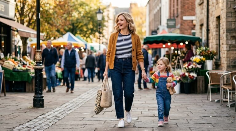 32 Effortless Mom Outfits Ideas: for covering everyday style 3 Mom Outfits