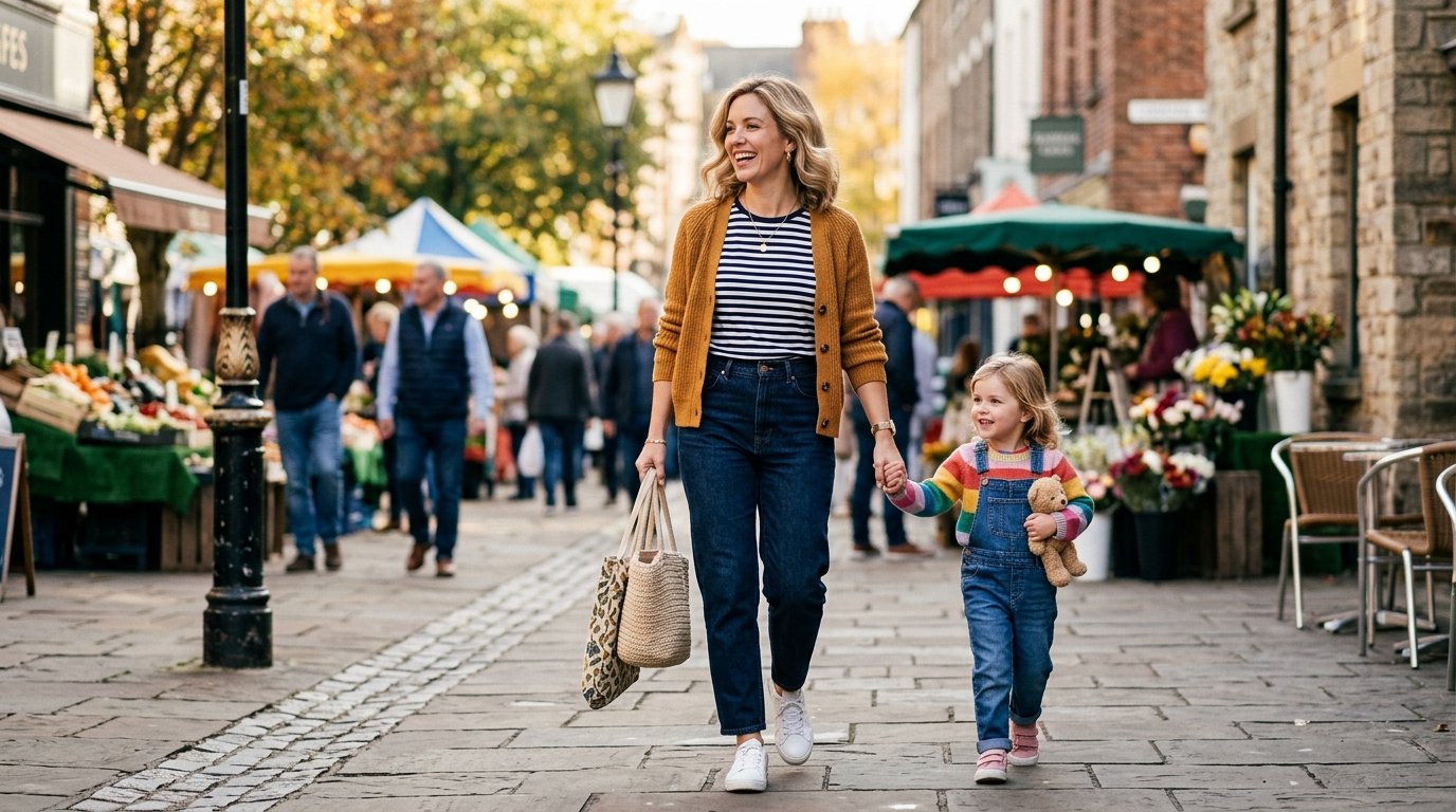 32 Effortless Mom Outfits Ideas: for covering everyday style 1 Mom Outfits