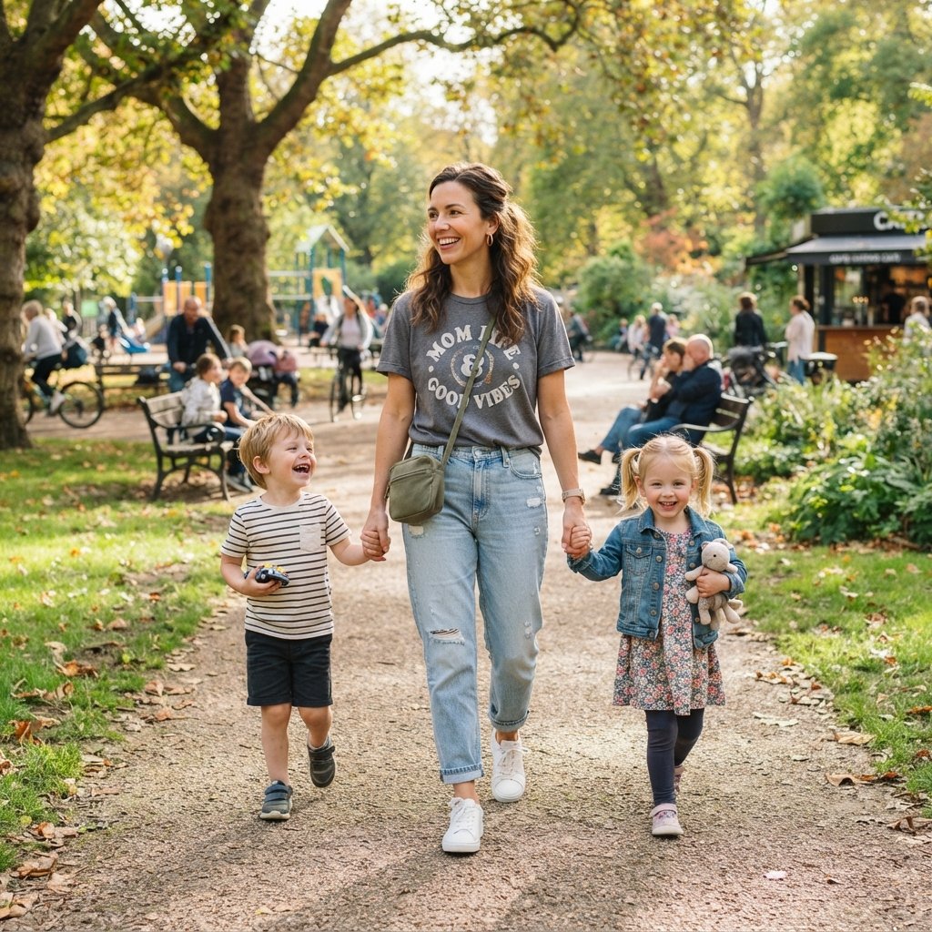 32 Effortless Mom Outfits Ideas: for covering everyday style 2 Casual Weekend Mom Outfit Ideas