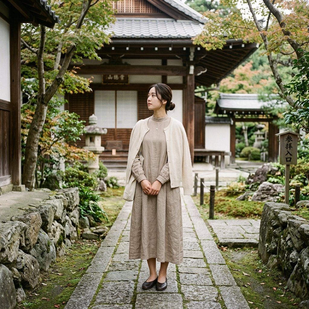 32 Japan Outfit Ideas: Inspiring Ways to Style Your Trip 15 Temple Visit Japan Outfit Ideas