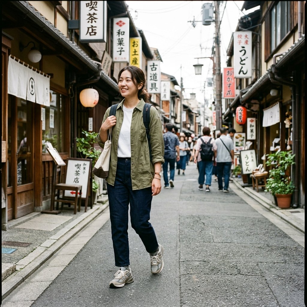 32 Japan Outfit Ideas: Inspiring Ways to Style Your Trip 18 Comfortable Walking Outfit Ideas