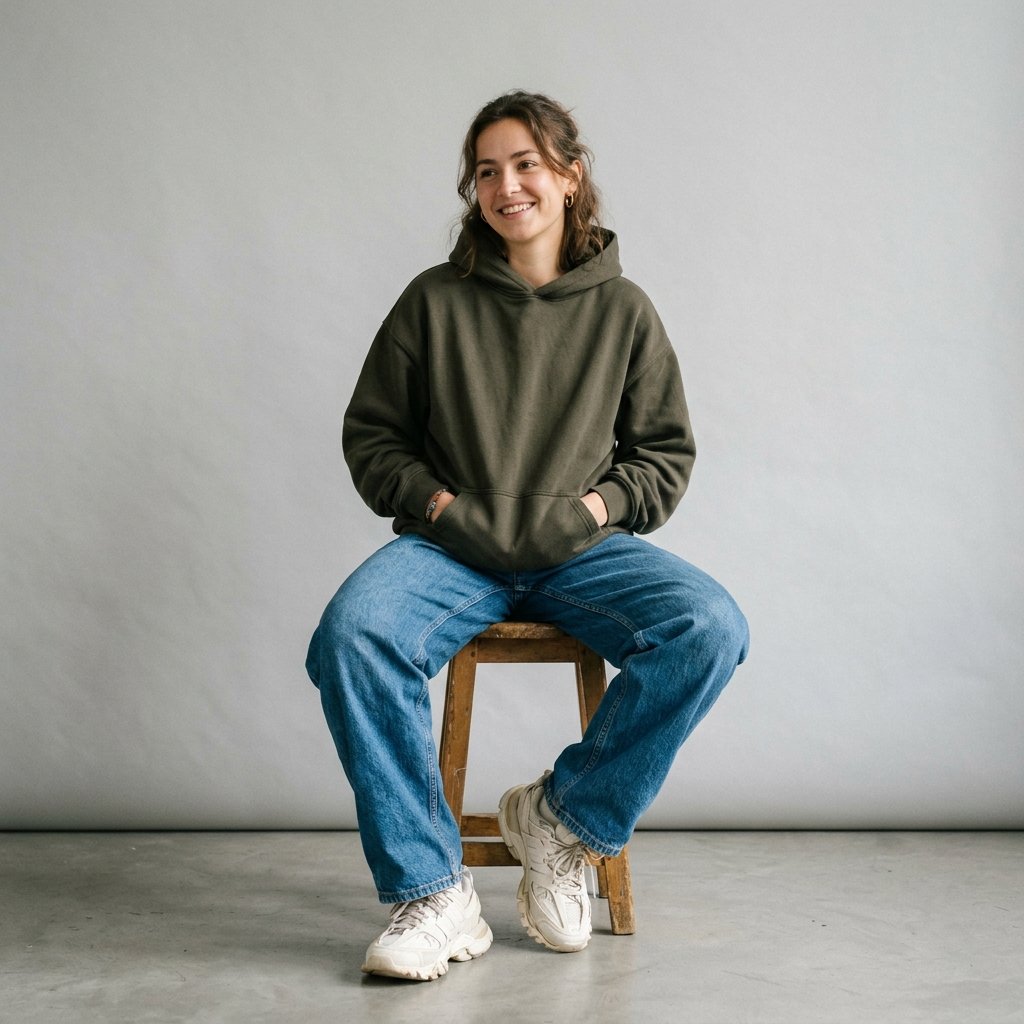 32 Baggy Jeans Outfits Ideas: Chic Ways to Look Effortlessly Trendy 5 Baggy Jeans Outfits with Oversized Hoodie Ideas