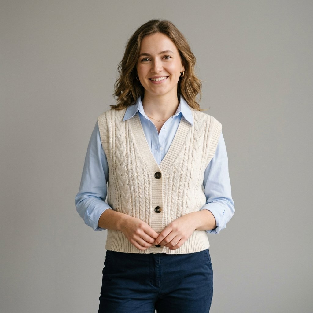 Cardigan Vest Layering Ideas