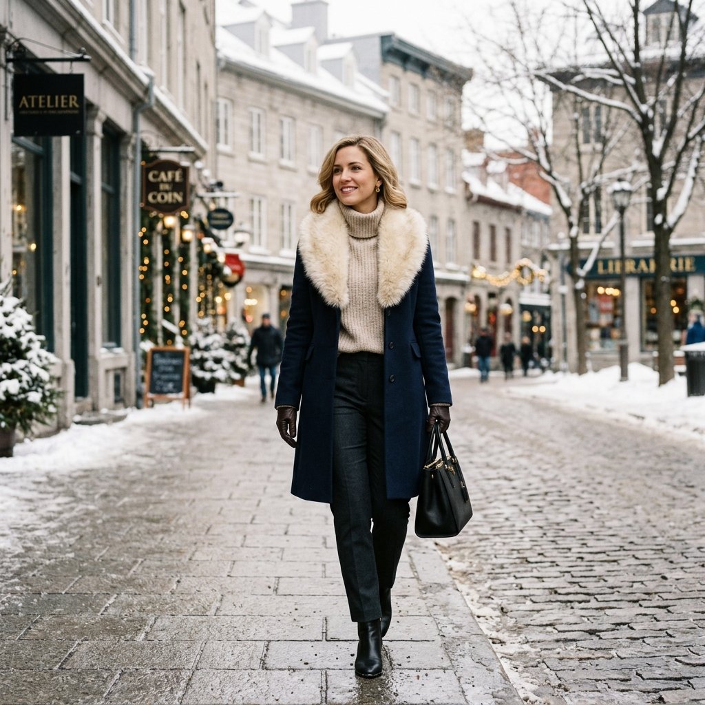 32 Best Casual Winter Outfits Ideas for a Cozy & Stylish Look 25 Faux Fur Accent Idea