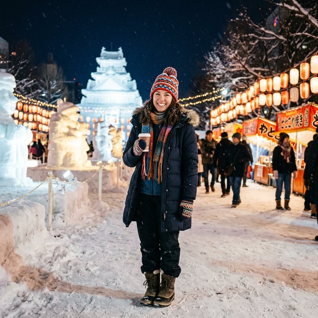 32 Japan Outfit Ideas: Inspiring Ways to Style Your Trip 26 Snow Festival Outfit Ideas