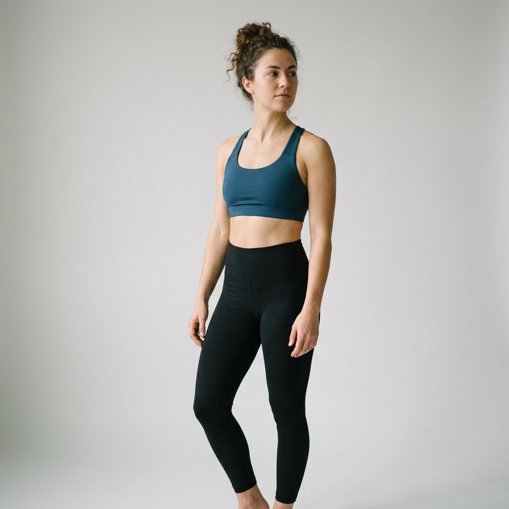 32 Cozy Leggings Outfits for Every Season 23 Leggings with Sports Bra Ideas