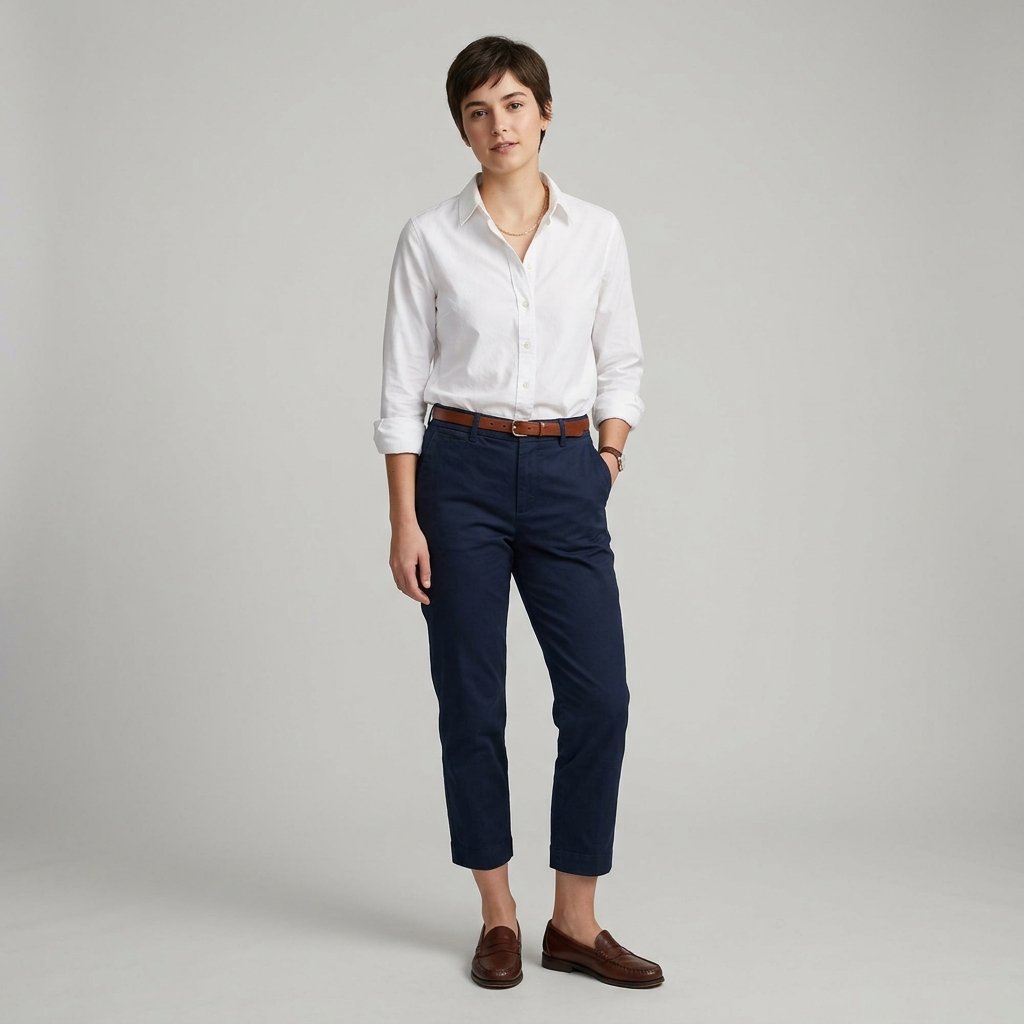 32 Stylish White Shirt Outfits for Every Occasion 27 White Shirt with Cropped Pants Ideas