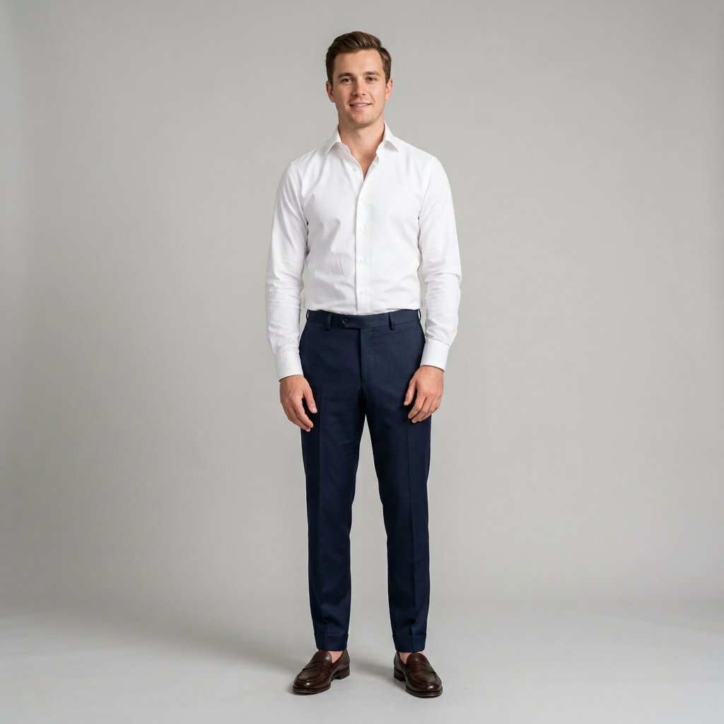 32 Stylish White Shirt Outfits for Every Occasion 7 White Shirt with Trousers Ideas